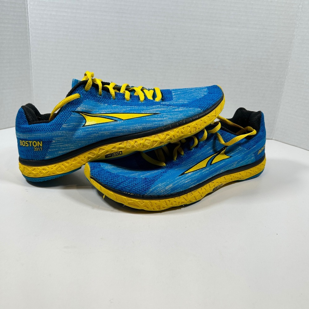 Altra Shoes Womens 9.5 Blue Escalante Boston 2017 Running Sneakers AFW1733G-9
